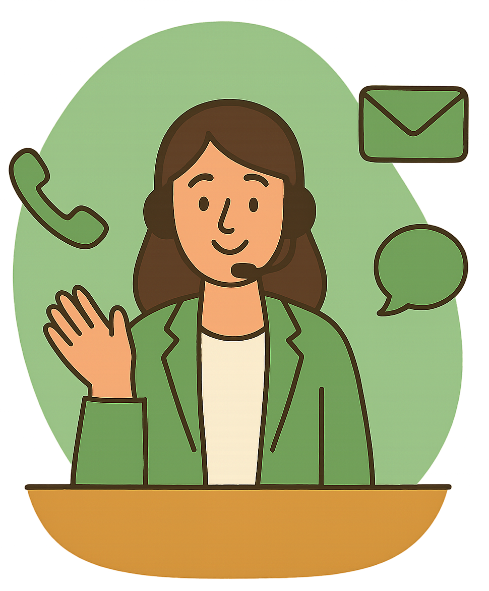 Professional customer support representative